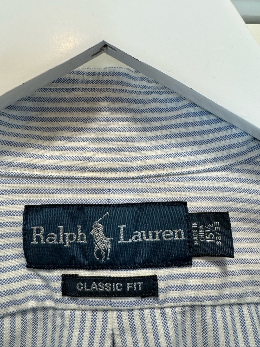 Polo Ralph Lauren Classic Fit Cotton Oxford Long Sleeve Button Down - Picture 5 of 8